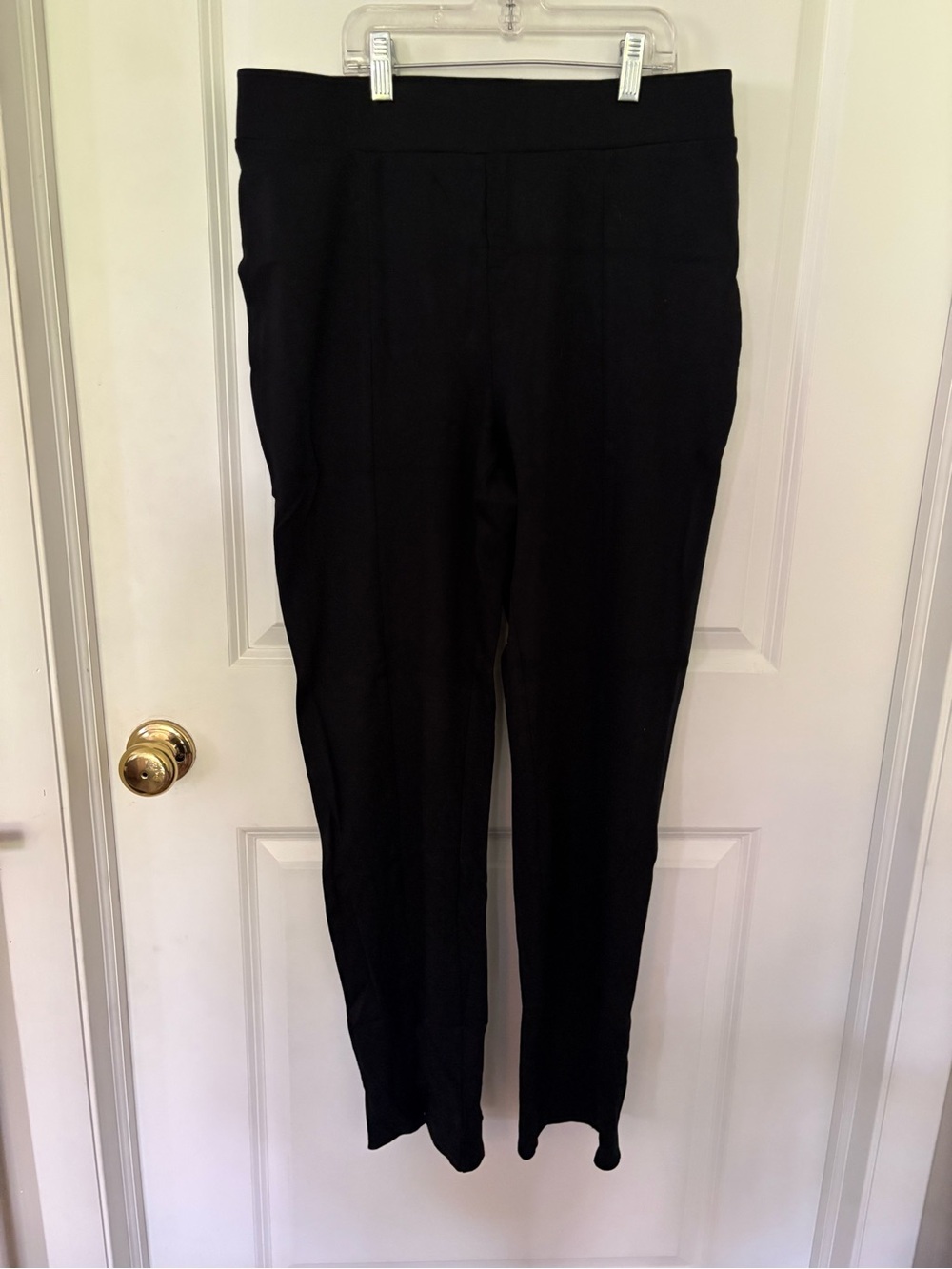 INC International Concepts Black Skinny Ponte Pants